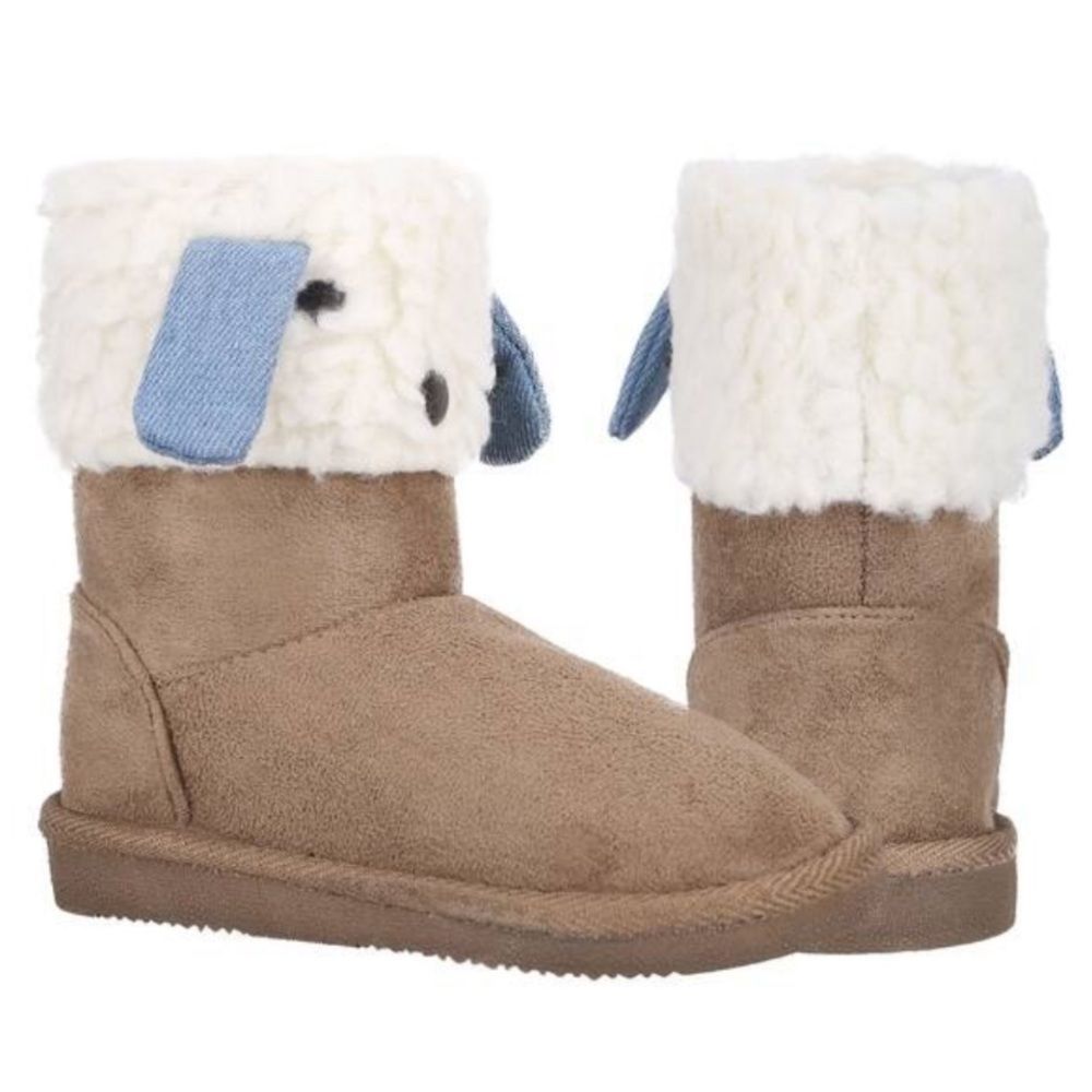 Arctic Paw Furry Friends Sherpa Lined Boots Size 10